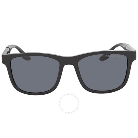 prada 04xs|Prada Linea Rossa Polarized Dark Grey Rectangular .